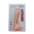 GET REAL - EXTREME 34CM LEATHER XXXL DILDO