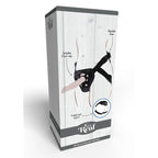 GET REAL - HARNAIS DE LUXE AVEC SANGLE NOIRE