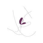 XOCOON - BOUND LOVE PURPLE COUPLE VIBRATOR