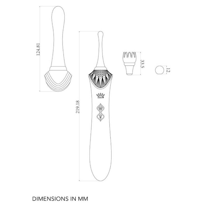 ZALO - BESS 2 MASSEUR CLITORIAL NOIR