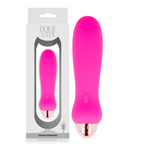 DOLCE VITA - RECHARGEABLE FIVE PINK VIBRATOR 7 SPEED