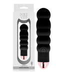 DOLCE VITA - RECHARGEABLE VIBRATOR SEI BLACK 7 SPEED