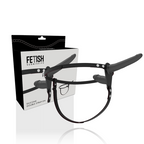 HARNAIS DE SOUMISSION FÉTICHISTE - DOUBLE PÉNÉTRATION NOIRE