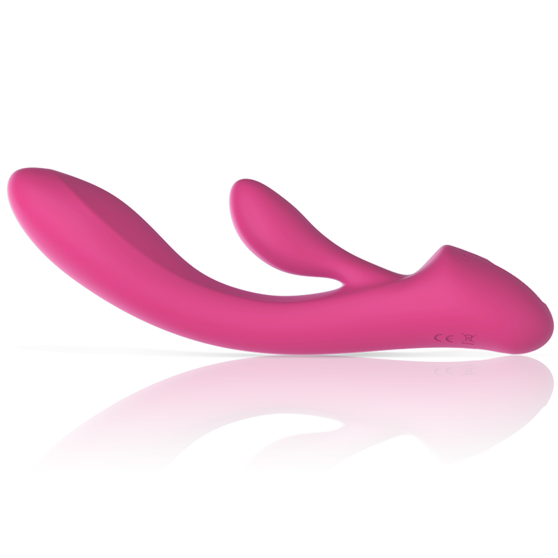 INTENSE - VIBRATEUR LUIGI LAPIN ROSE EN SILICONE LIQUIDE