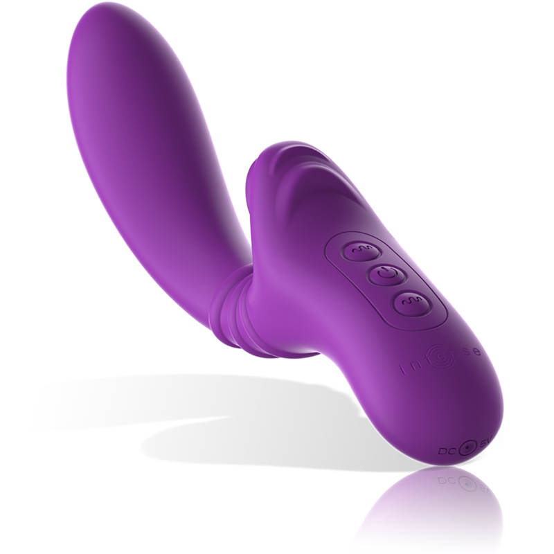 INTENSE - VIBRATEUR FLEXIBLE HARRY AVEC LANGUE VIOLETTE