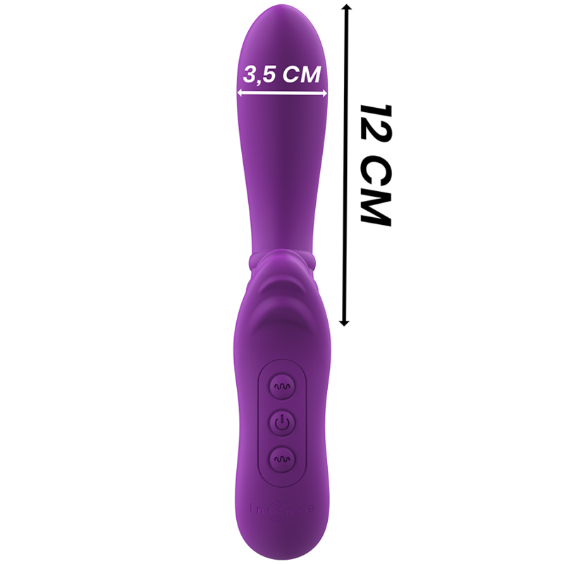 INTENSE - VIBRATEUR FLEXIBLE HARRY AVEC LANGUE VIOLETTE