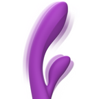 INTENSE - VIBRATEUR LUIGI RABBIT EN SILICONE LIQUIDE VIOLET
