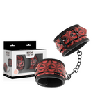 BEGME - PREMIUM RED EDITION HANDCUFFS WITH NEOPRENE LINING