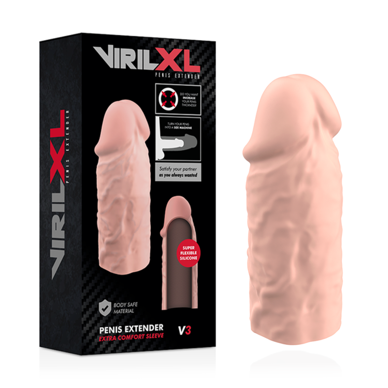 VIRILXL - NATURAL LIQUID SILICONE PENIS EXTENSION V3