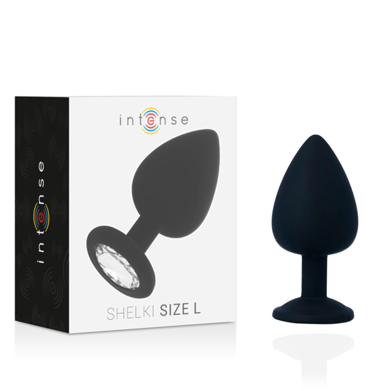 INTENSE - SHELKI L BLACK BUTTER PLUG