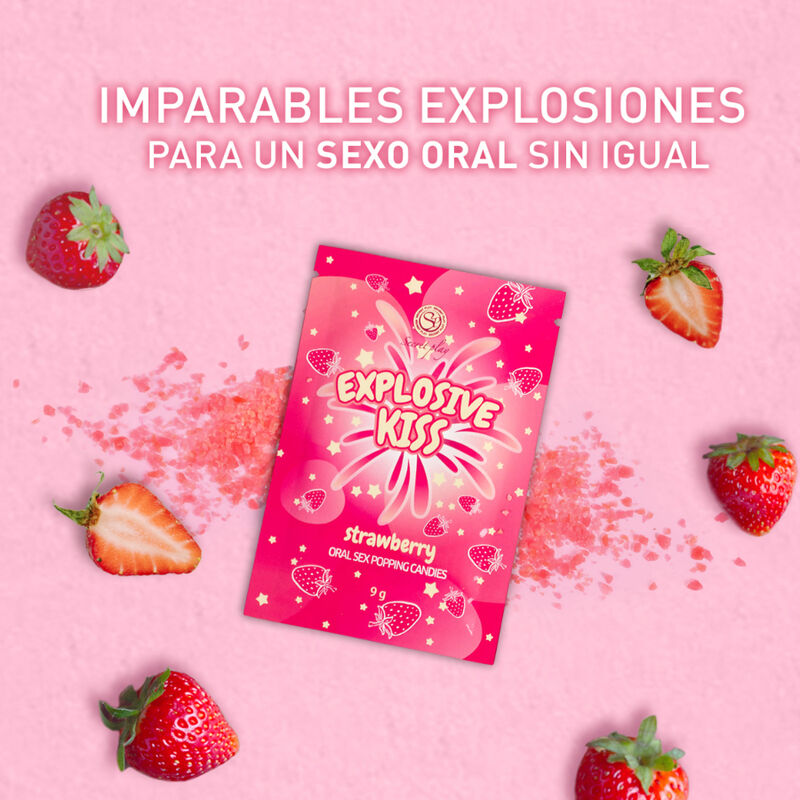 SECRETPLAY - Bonbons explosifs à la fraise