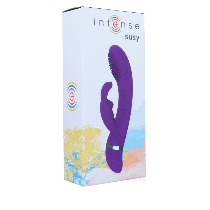 INTENSE - OSCILLA SUSY LILA SILICONE RABBIT VIBRATOR