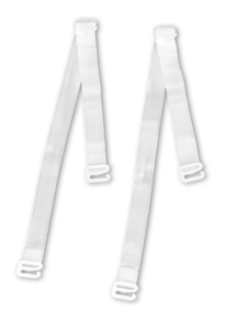 BYE-BRA - BRETELLES DE SOUTIEN-GORGE TRANSPARENTES DE 15 MM