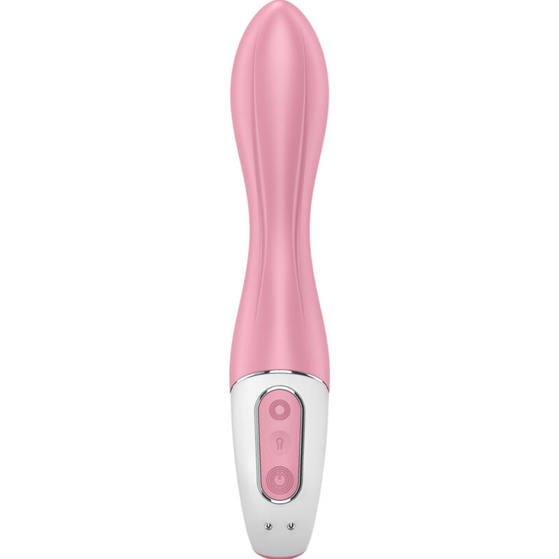 SATISFYER - VIBRATEUR À POMPE À AIR 2 ROSE