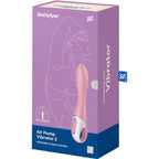 SATISFYER - VIBRATEUR À POMPE À AIR 2 ROSE