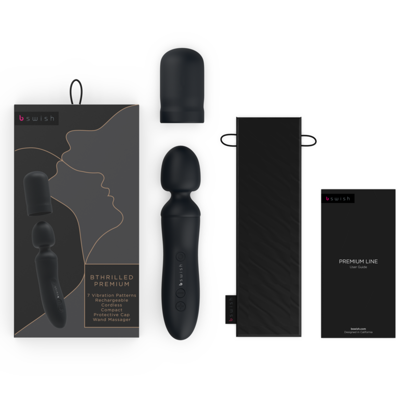 B SWISH - BAGUETTE VIBRANTE PREMIUM NOIRE BTHRILLED