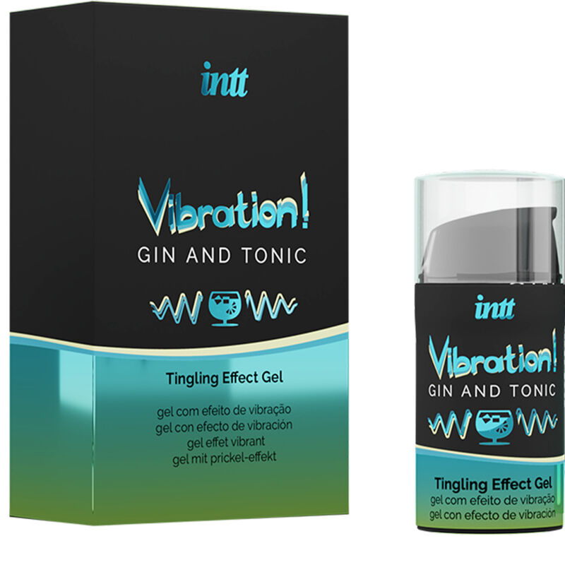 INTT - GEL LIQUIDE VIBRANT STIMULANT ET PUISSANT POUR GIN &amp; TONIC 15ML