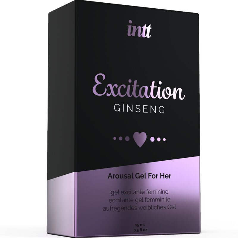 INTT LUBRICANTS - STIMULATING AND EXCITING GEL ACTIVATOR OF INTIMATE HEAT AND SEXUAL DESIRE