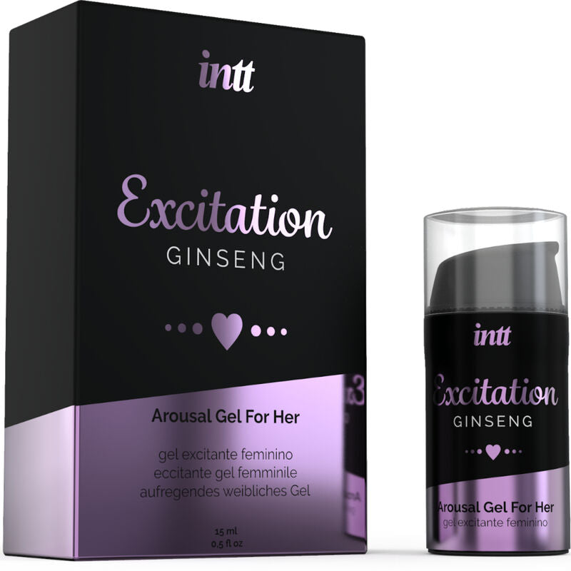 INTT LUBRICANTS - STIMULATING AND EXCITING GEL ACTIVATOR OF INTIMATE HEAT AND SEXUAL DESIRE