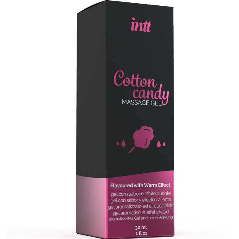 INTT MASSAGE &amp; SEXE ORAL - GEL DE MASSAGE AU GOÛT DE PAPA AVEC EFFET CHAUFFANT