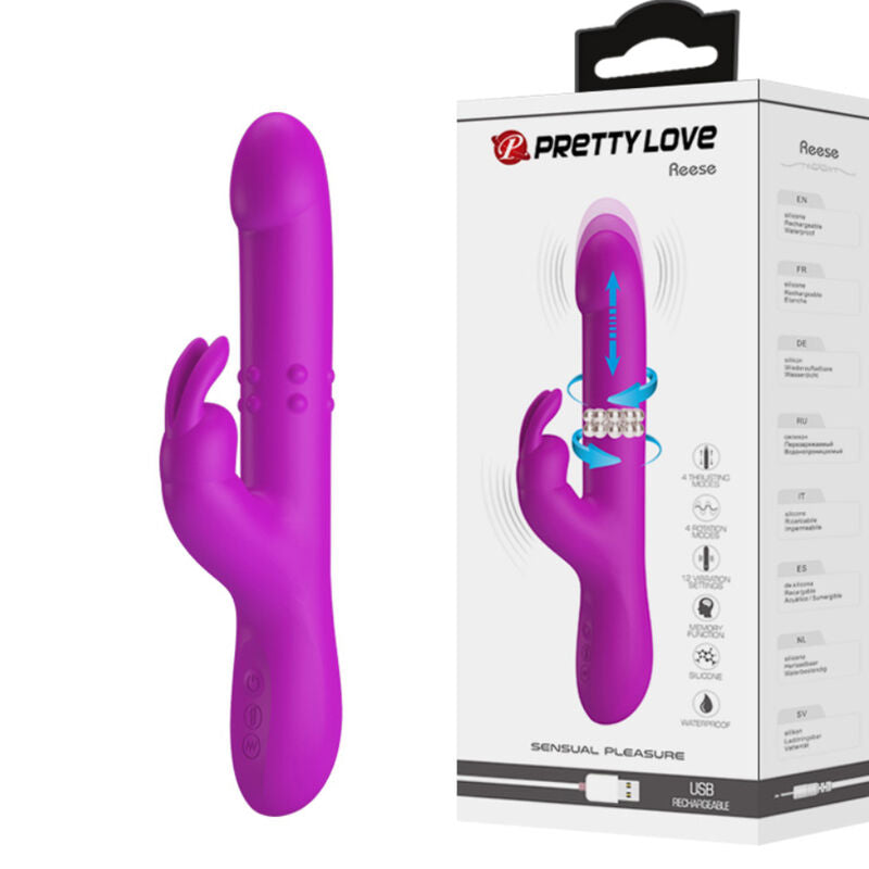 JOLI AMOUR - VIBRATEUR REESE ROTATIF VIOLET