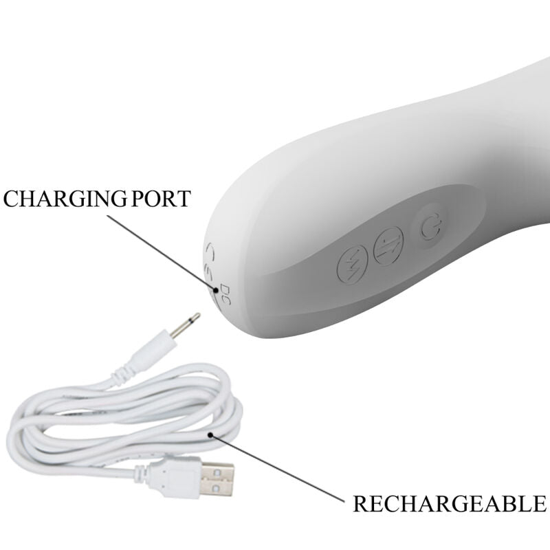 JOLI AMOUR - VIBRATEUR REESE ROTATIF ARGENTÉ