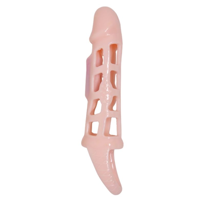 PRETTY LOVE - HARRISON PENIS EXTENSOR COVER WITH VIBRATION AND STRAP 13.5 CM
