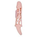 PRETTY LOVE - HARRISON PENIS EXTENSOR COVER WITH VIBRATION AND STRAP 13.5 CM