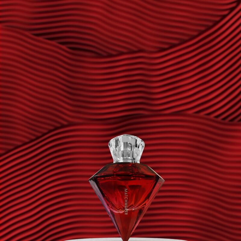 ŒIL D'AMOUR - PARFUM AUX PHÉROMONES MATCHMAKER DIAMANT ROUGE ATTIREZ-LE 30 ML