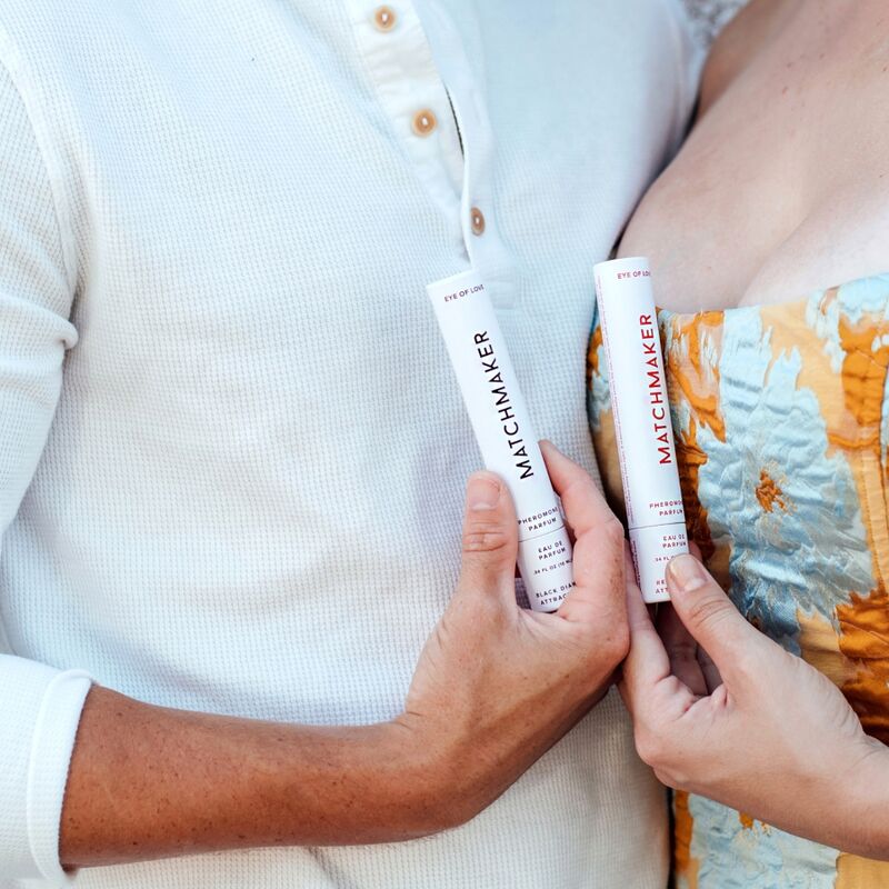 ŒIL D'AMOUR - PARFUM MATCHMAKER DIAMANT NOIR AUX PHÉROMONES ATTIREZ-LES 10 ML