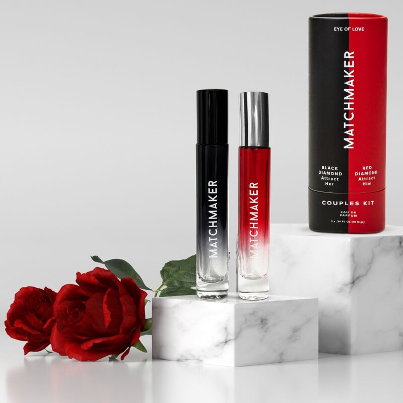 ŒIL D'AMOUR - KIT DE 2 COUPLES À LA PHÉROMONE MATCHMAKER 20 ML