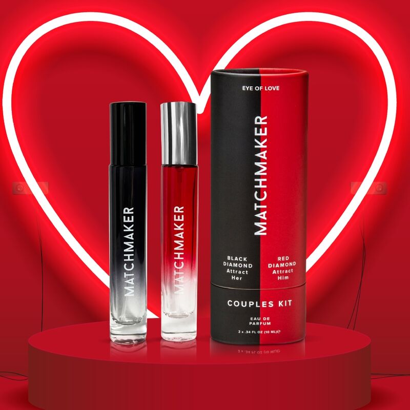 ŒIL D'AMOUR - KIT DE 2 COUPLES À LA PHÉROMONE MATCHMAKER 20 ML