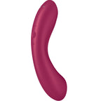 SATISFYER - CURVE TRINITY 1 VIBRATION À IMPULSION D'AIR ROUGE