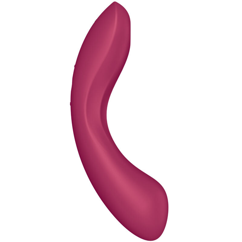 SATISFYER - CURVE TRINITY 1 VIBRATION À IMPULSION D'AIR ROUGE