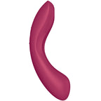 SATISFYER - CURVE TRINITY 1 VIBRATION À IMPULSION D'AIR ROUGE
