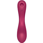 SATISFYER - CURVE TRINITY 1 VIBRATION À IMPULSION D'AIR ROUGE