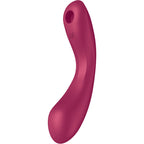 SATISFYER - CURVE TRINITY 1 VIBRATION À IMPULSION D'AIR ROUGE