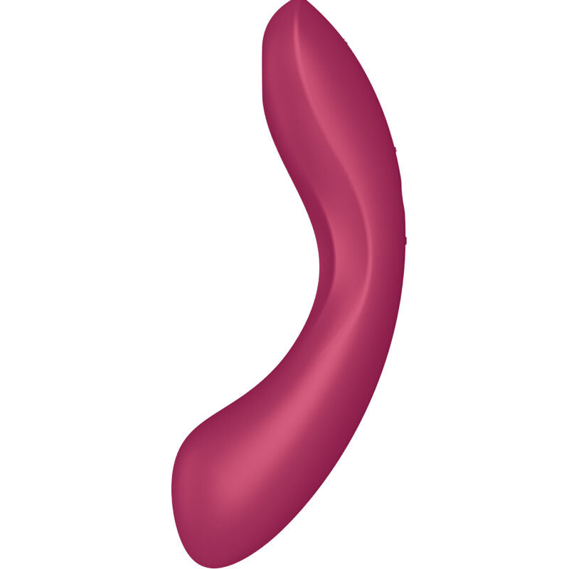 SATISFYER - CURVE TRINITY 1 VIBRATION À IMPULSION D'AIR ROUGE