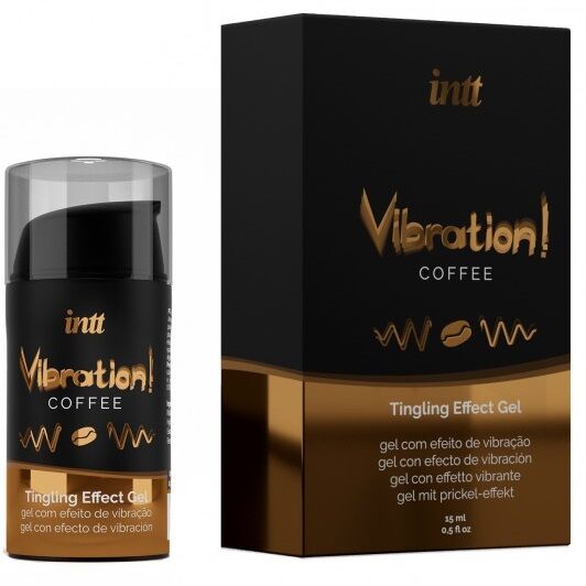 INTT MASSAGE &amp; ORAL SEX - COFFEE-FLAVOURED MASSAGE GEL WITH A HOT EFFECT