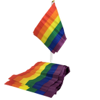 PRIDE - BANDIERA PICCOLA BANDIERA LGBT