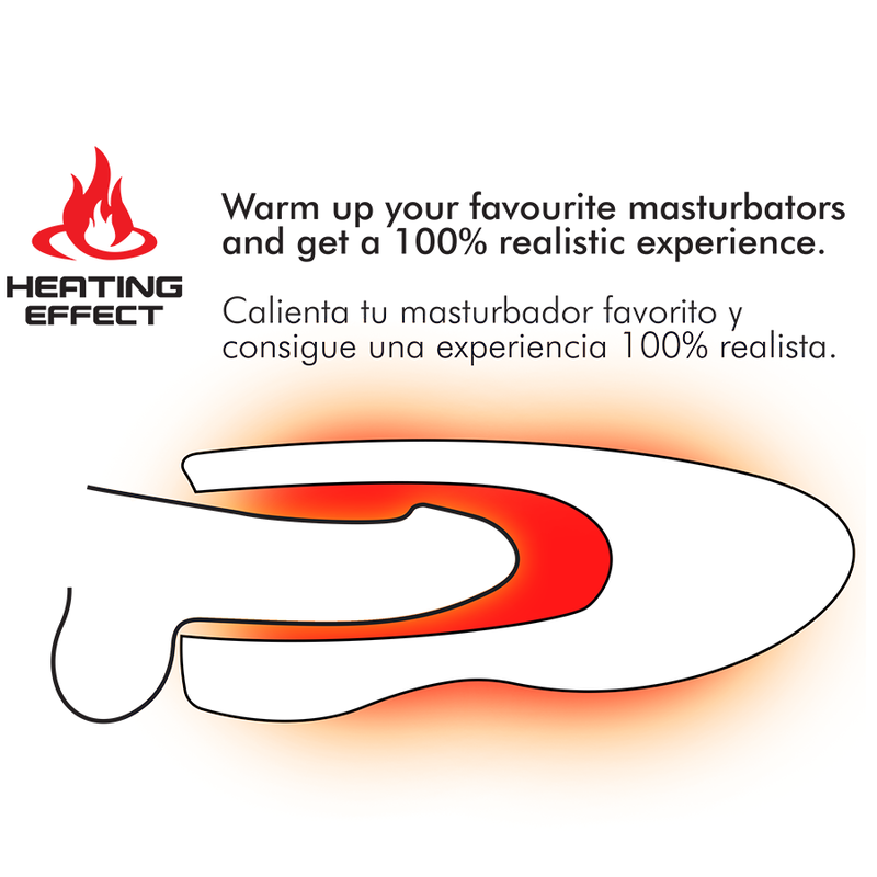 JAMYJOB - MASTURBATEUR CHAUFFANT ET ROTATIF SPIN-X