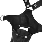 FETISH SUBMISSIVE ATTITUDE - IMBRACATURA IN ECOPELLE A FORMA DI V PER UOMO