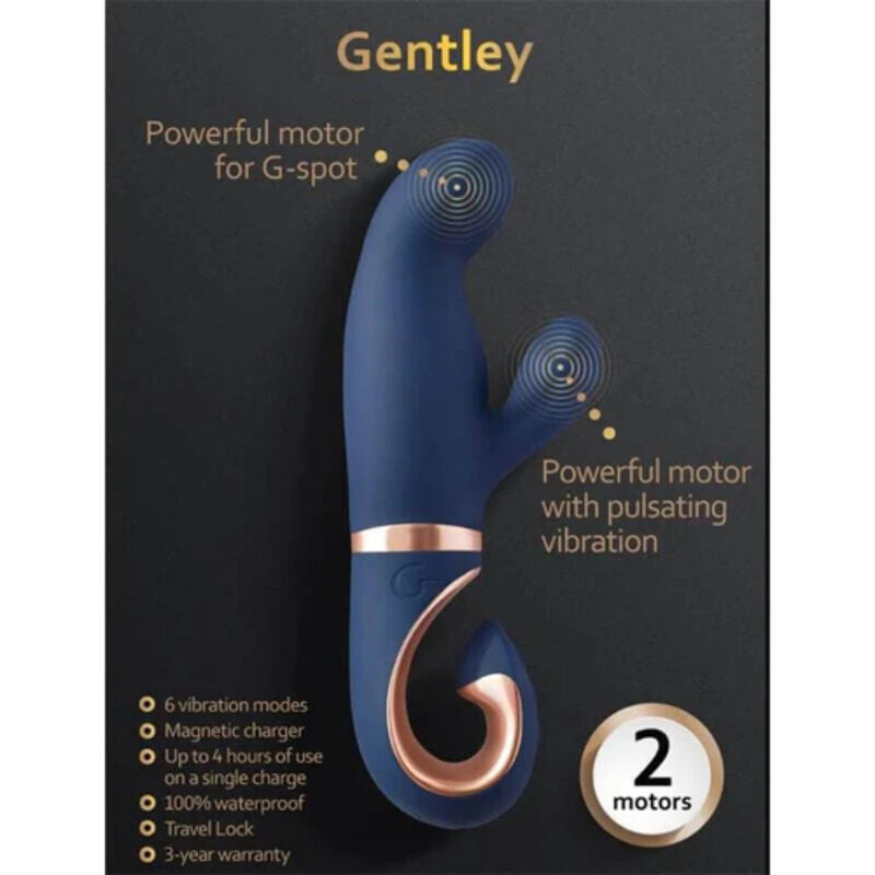 G-VIBE - GENTLY G-SPOT VIBE CARIBBEAN BLUE