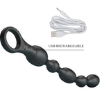 PRETTY LOVE - VAN ANAL BALLS 10 VIBRATIONS IN RECHARGEABLE SILICONE