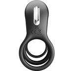 PRETTY LOVE - JAMMY - GAINE PÉNIENNE À 12 VIBRATIONS AVEC LANGUE EN SILICONE RECHARGEABLE