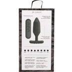 JE JOUE - VIBRATORE PLUG ANALE ONYX NERO