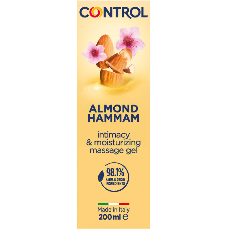 CONTROL - 3-IN-1 HAMMAM ALMOND MASSAGE GEL 200 ML