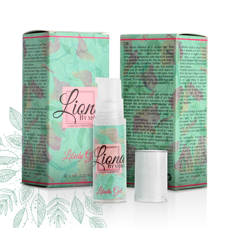 LIONA BY MOMA - LIQUID LIBIDO GEL VIBRATOR 6 ML