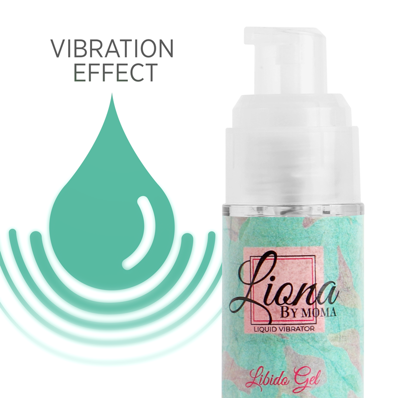 LIONA BY MOMA - LIQUID LIBIDO GEL VIBRATOR 15 ML