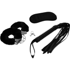 INTENSE - FETISH PLAYSET EROTICO 1 CON MANETTE, MASCHERA CIECA E FLOGGER